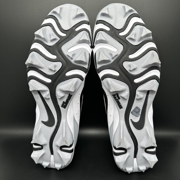 Nike Alpha Huarache Keystone White Baseball Cleats DJ6525-100 Men Sz 14 NWT - Picture 8 of 9